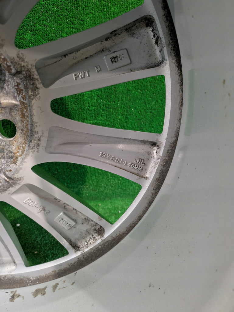 1x Alufelge 19 Zoll 8.0" 5x120 40ET Glanz Silber 1059337-00-A Tesla S Rim Wheel FEL1196820097uo