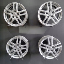 Laden Sie das Bild in den Galerie-Viewer, 4x Alufelge 15 Zoll 6.0" 5x105 37ET Glanz Silber Chevrolet Cruze Astra Rim Wheel FEL5492971628ji