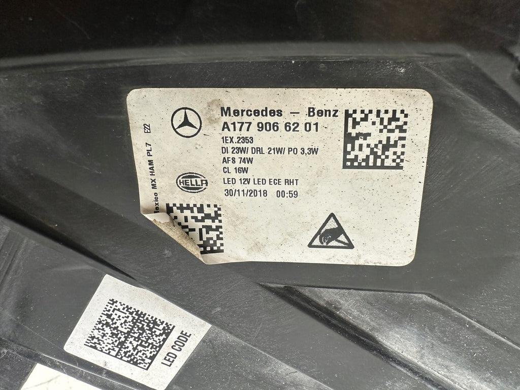 Frontscheinwerfer Mercedes-Benz A1779066201 LED Rechts Scheinwerfer Headlight SCH6007253414zz