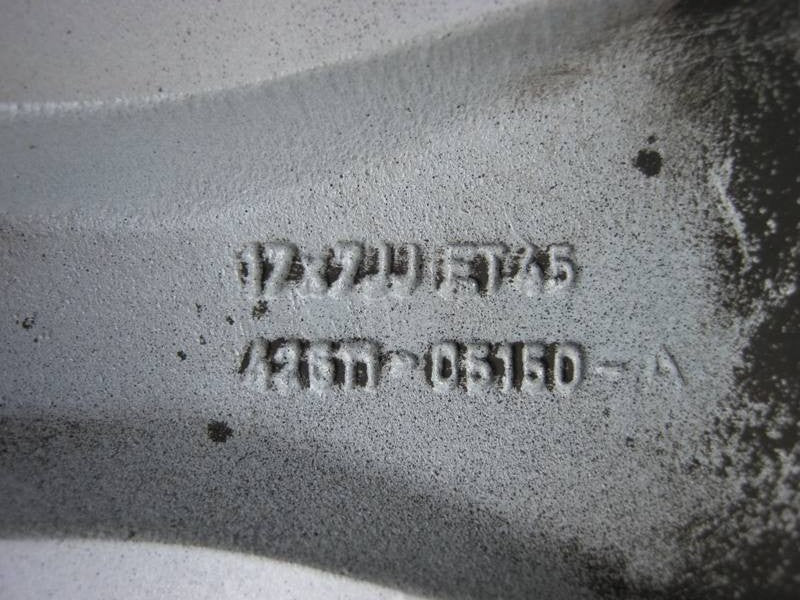 1x Alufelge 17 Zoll 7.0" 5x100 45ET 42611-0515D Toyota Avensis Rim Wheel