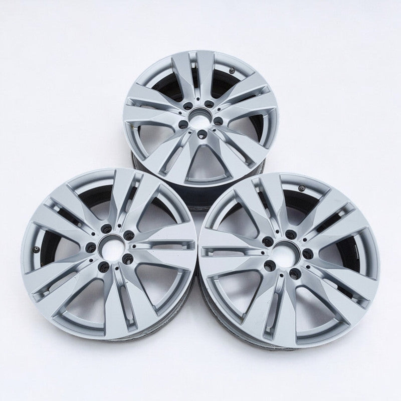 1x Alufelge 17 Zoll 7.5" 5x112 45ET Silber Mercedes-Benz Rim Wheel