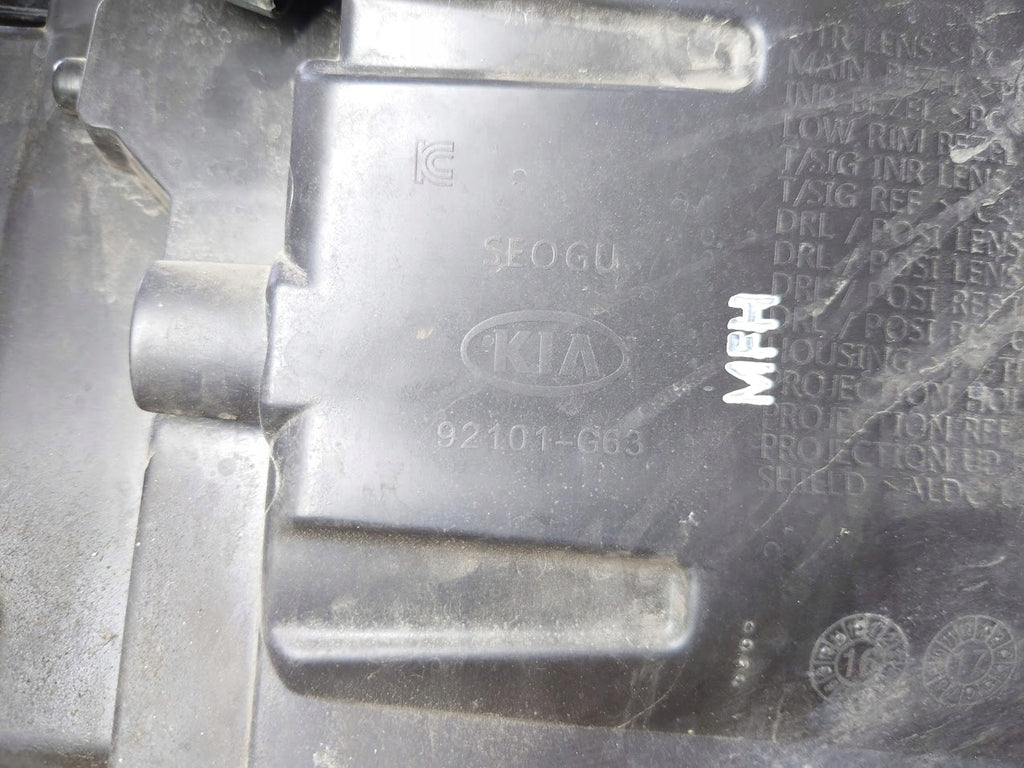 Frontscheinwerfer Kia Picanto 92101-G63 Links Scheinwerfer Headlight SCH9247480766mq