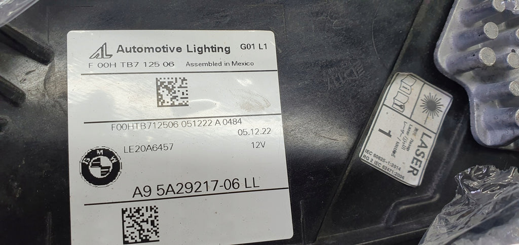 Frontscheinwerfer BMW X3 G01 G02 5A29217-06 Laser Links Scheinwerfer Headlight SCH9365713761rv