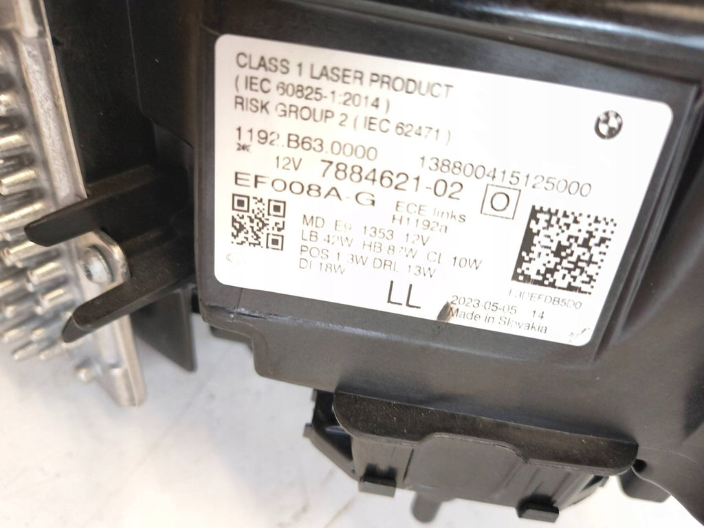 Frontscheinwerfer BMW 4 G22 G23 G26 7884621-02 Laser Links Headlight SCH8090218772iy