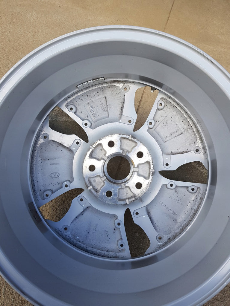 1x Alufelge 17 Zoll 7.0" 5x112 50ET Glanz Schwarz 52910-K4000 Hyundai Kona