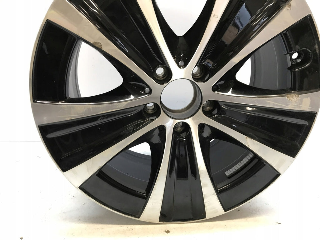 1x Alufelge 18 Zoll 9.0" 5x112 52 5ET Glanz Schwarz A2134015300 Mercedes-Benz