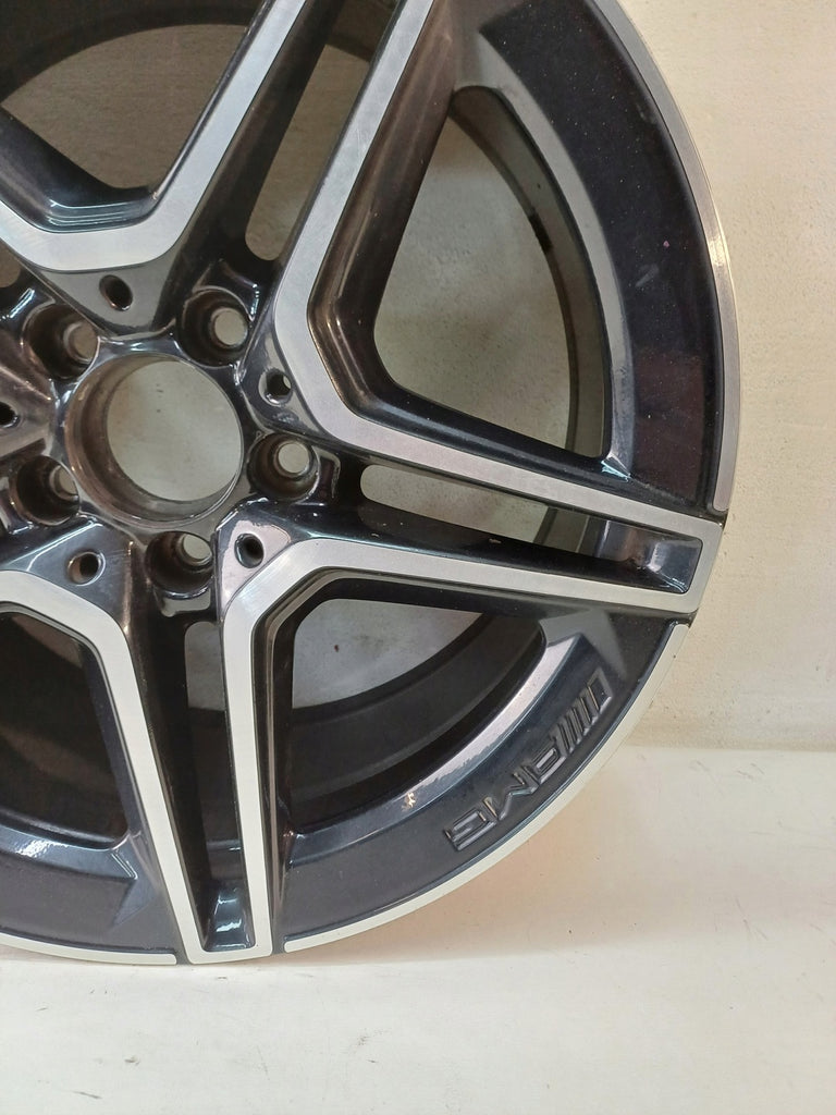 1x Alufelge 18 Zoll 8.5" 5x112 49ET A2054019600 Mercedes-Benz W205 Rim Wheel
