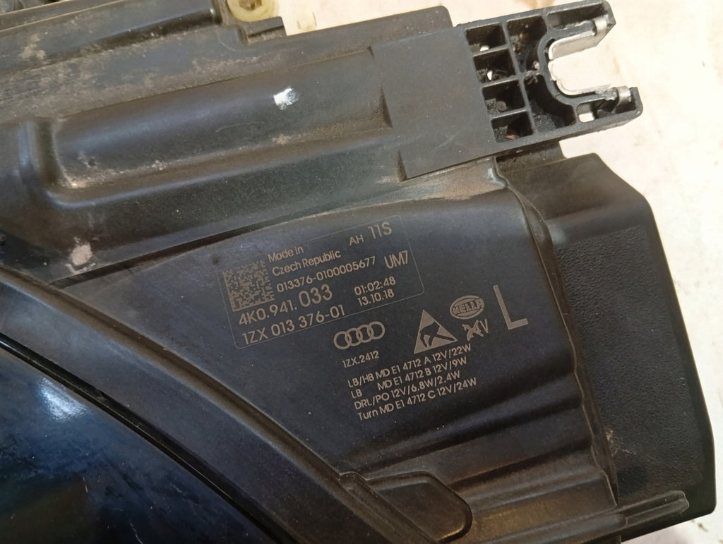 Frontscheinwerfer Audi A6 C8 Full LED Links Scheinwerfer Headlight SCH5913991252pn