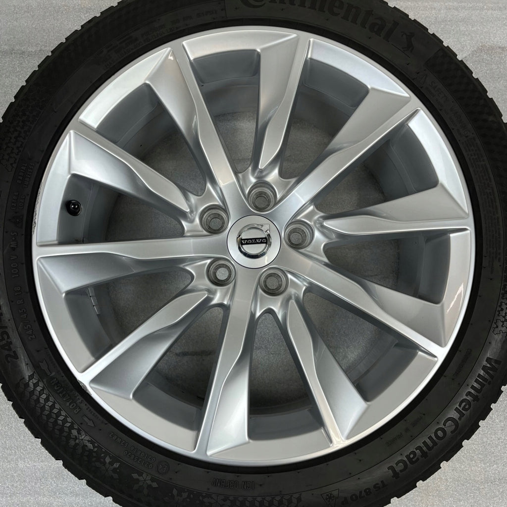4x Alufelge 18 Zoll 8.0" 5x108 42ET Glanz Silber 31362840 Volvo V60 I S60 FEL7928531543yk