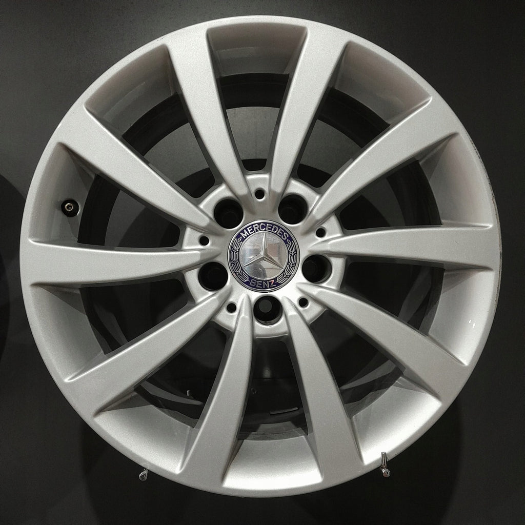 4x Alufelge 17 Zoll 8.5" 5x112 34 5ET Glanz A2184011002 Mercedes-Benz Cls C218 FEL8850932439ym