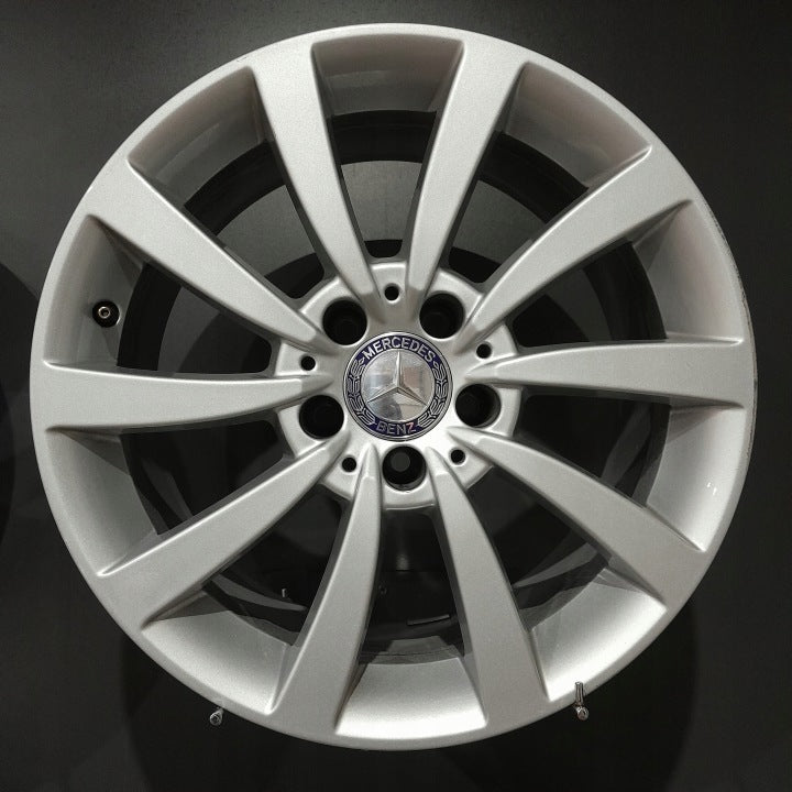 4x Alufelge 17 Zoll 8.5" 5x112 34 5ET Glanz A2184011002 Mercedes-Benz Cls C218 FEL8850932439ym