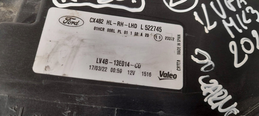 Frontscheinwerfer Ford Kuga III LV4B-13E014-CD LED Rechts Scheinwerfer Headlight SCH6182905757to