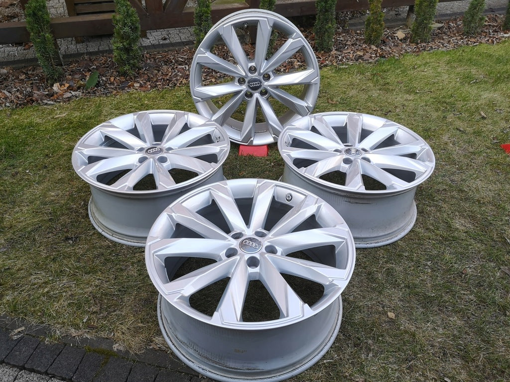 4x Alufelge 20 Zoll 8.5" 5x112 37ET Glanz Silber 4K9601025 Audi A6 Allroad FEL7637021453ei