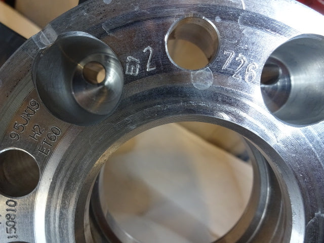 1x Alufelge 19 Zoll 9.5" 5x112 60ET A1974010402 Mercedes-Benz Sls Amg Rim Wheel