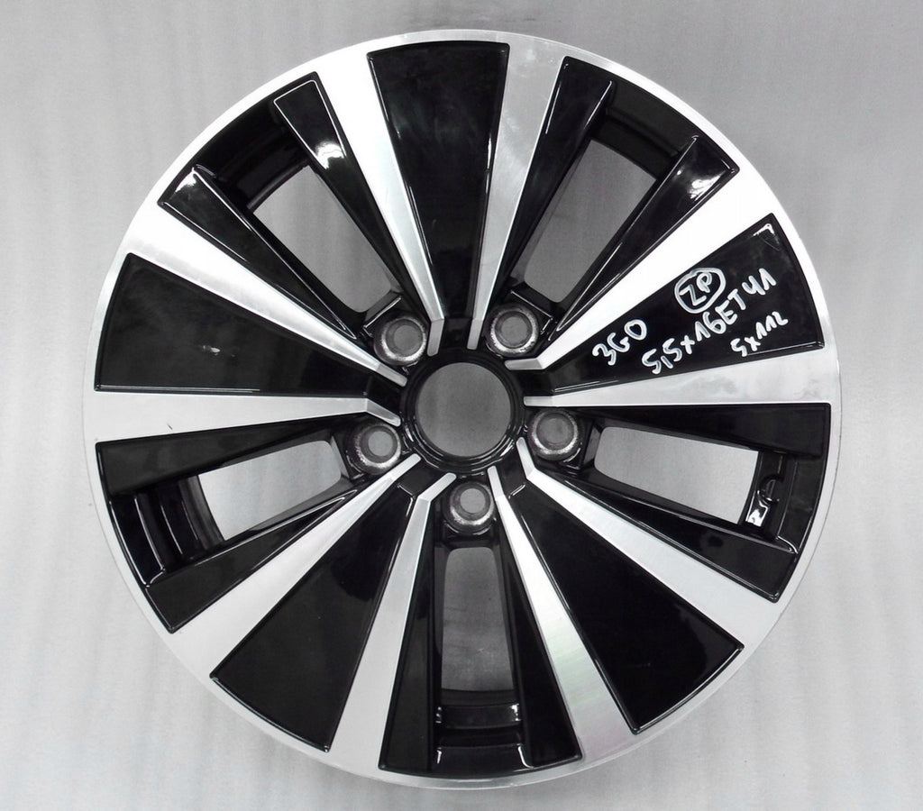 1x Alufelge 16 Zoll 6.5" 5x112 41ET Glanz Schwarz 3G0601025AL VW Passat B8 FEL5895763217lq