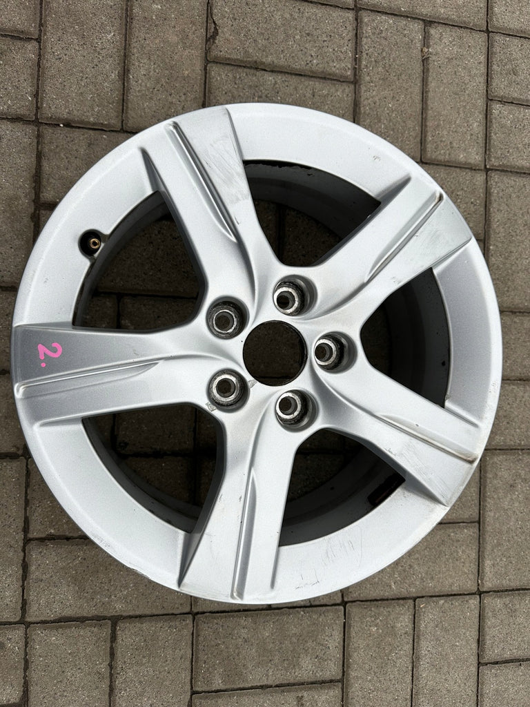 1x Alufelge 16 Zoll 7.0" 5x108 9671401180 Peugeot 508 Rim Wheel