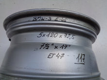 Laden Sie das Bild in den Galerie-Viewer, 1x Alufelge 17 Zoll 7.5&quot; 5x120 47ET 8036938 Bmw Rim Wheel