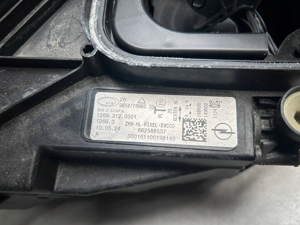 Frontscheinwerfer Opel Astra L 9858776980 LED Rechts Scheinwerfer Headlight SCH5931361736wn