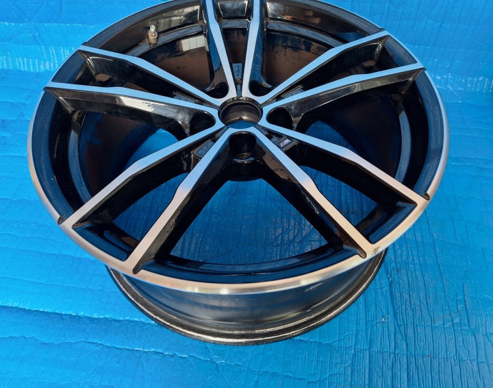 1x Alufelge 19 Zoll 8.0" 5x112 27ET Glanz Schwarz 8089892 BMW 3 G21 G20 FEL5299147421my