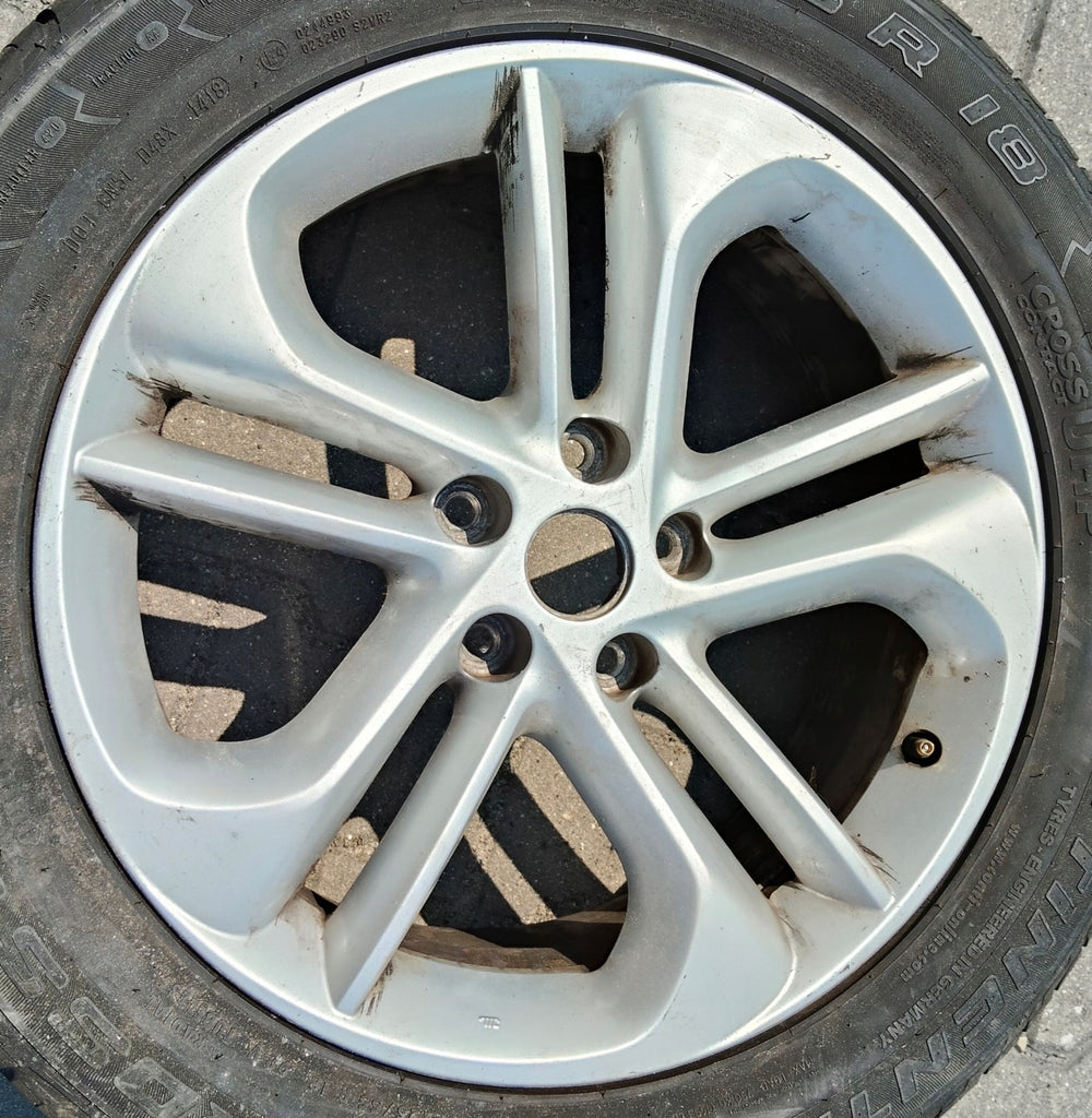 1x Alufelge 18 Zoll 7.0" 5x114.3 403005871R Renault Koleos I Rim Wheel FEL3542556335gk