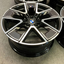 Laden Sie das Bild in den Galerie-Viewer, 4x Alufelge 18 Zoll 8.5" 5x112 36ET Glanz Schwarz 8747286 BMW I4 Rim Wheel FEL1507402875sr