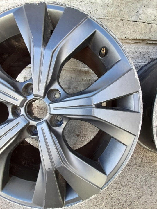 2x Alufelge 18 Zoll 7.0" 5x112 45ET Grau Seat Ateca Rim Wheel FEL1124745899vf