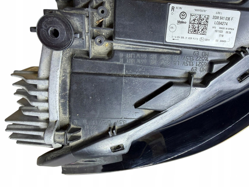 Frontscheinwerfer VW 2GM941036F LED Rechts Scheinwerfer Headlight SCH2352386147pf