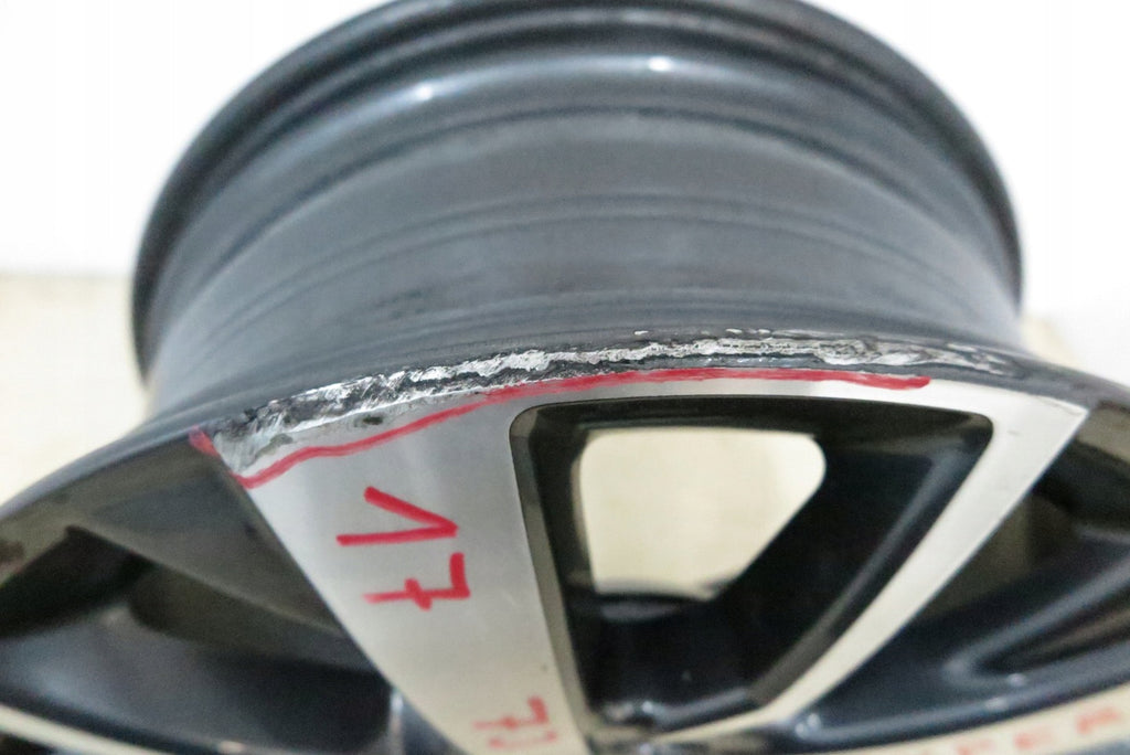 1x Alufelge 17 Zoll 7.0" 5x108 46ET Glanz Graphit 9810098577 Mg Rim Wheel