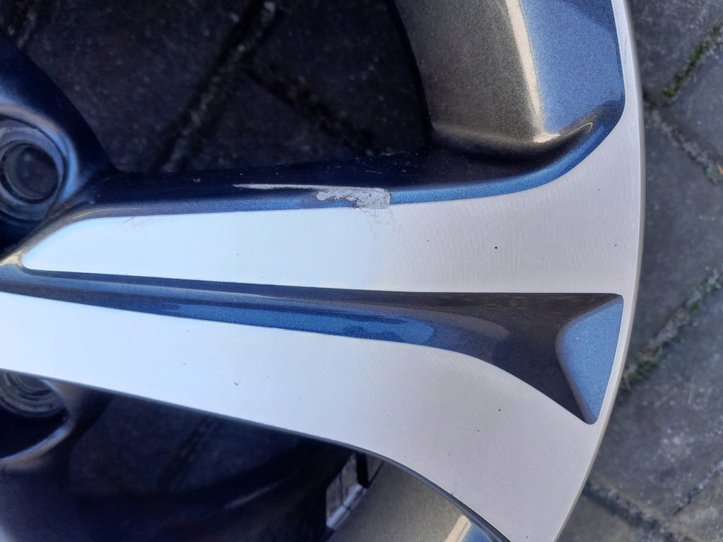 1x Alufelge 16 Zoll 6.5" 5x114.3 40ET Glanz Schwarz Nissan Qashqai I Primera P12 FEL5723140038te