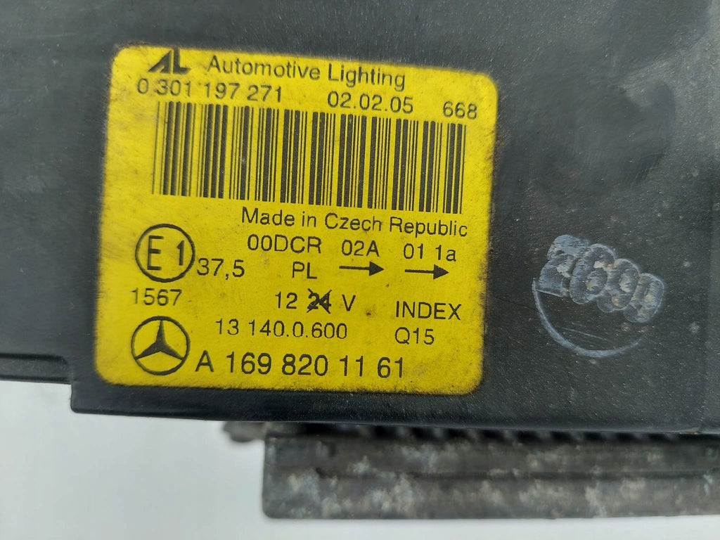 Frontscheinwerfer Mercedes-Benz W169 1698201161 Xenon Links Headlight SCH4996640290zm
