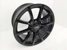 Laden Sie das Bild in den Galerie-Viewer, 4x Alufelge 18 Zoll 8.0&quot; 5x112 39ET Schwarz Audi Rim Wheel