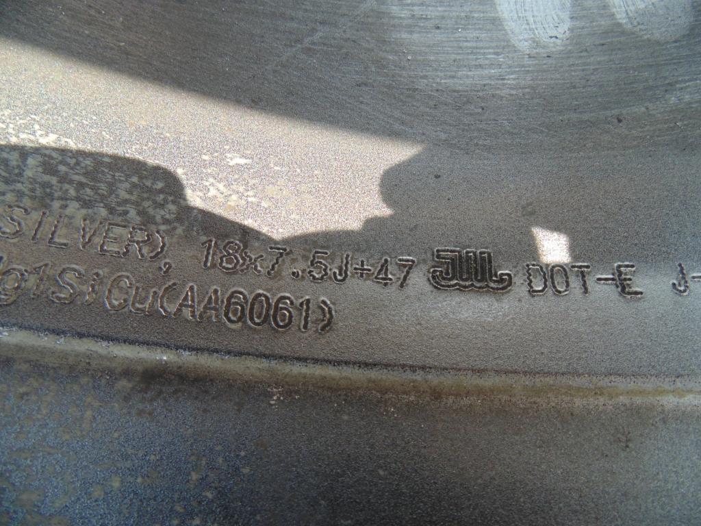 1x Alufelge 18 Zoll 7.5" 4x100 47ET 13380525 Opel Corsa Rim Wheel