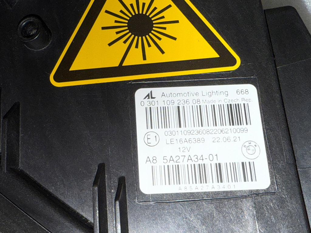 Frontscheinwerfer BMW 8 G15 5A27A34-01 Laser Rechts Scheinwerfer Headlight SCH3070442168tr