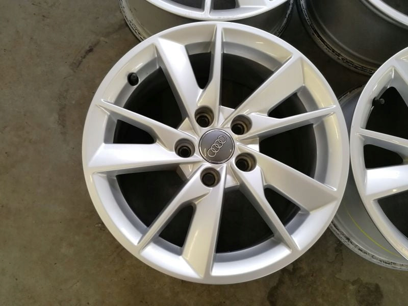 4x Alufelge 16 Zoll 7.0" 5x112 35ET Glanz Silber 8W0601025B Audi A6 Allroad FEL6607709325vs