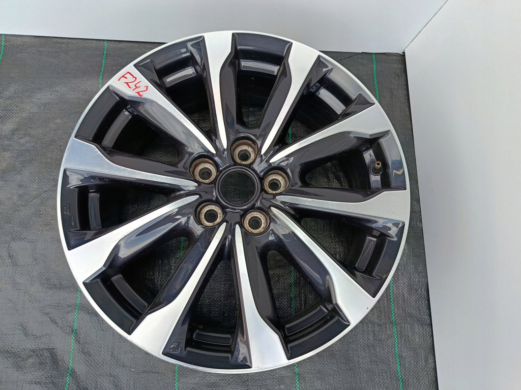 1x Alufelge 18 Zoll 7.0" 5x114.3 50ET Glanz Graphit 9965417080 Mazda Cx-3 Mg FEL3916902468jh