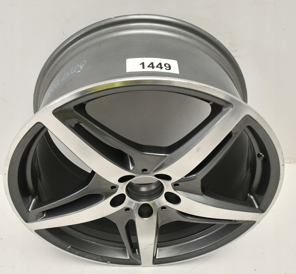 1x Alufelge 19 Zoll 9.0" 5x112 62ET A1904010100 Mercedes-Benz Amg Gt Rim Wheel