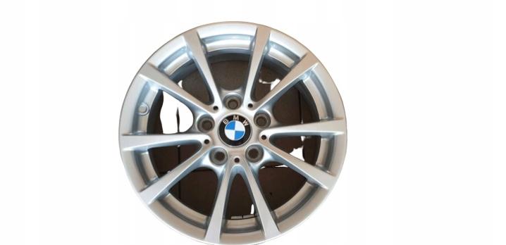 4x Alufelge 16 Zoll 7.0" 5x120 31ET Glanz Silber 6796236 BMW F30 Rim Wheel FEL6409865095hm