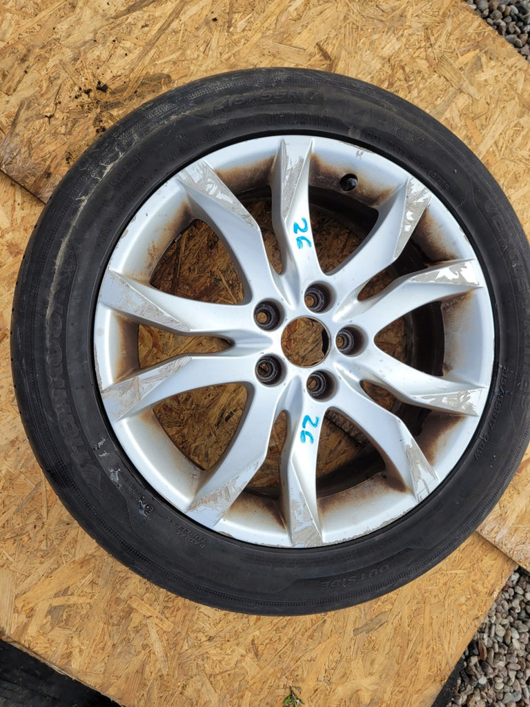 1x Alufelge 17 Zoll 7.0" 5x108 46ET Matt Silber 9671401480 Peugeot Expert FEL1361224379oc