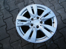 Load image into Gallery viewer, 1x Alufelge 16 Zoll 8.0&quot; 5x112 46ET Glanz Silber A2464010502 Mercedes-Benz