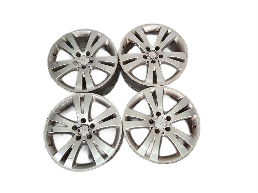 4x Alufelge 17 Zoll 7.5" 5x112 Mercedes-Benz W204 Rim Wheel FEL6360154324pl