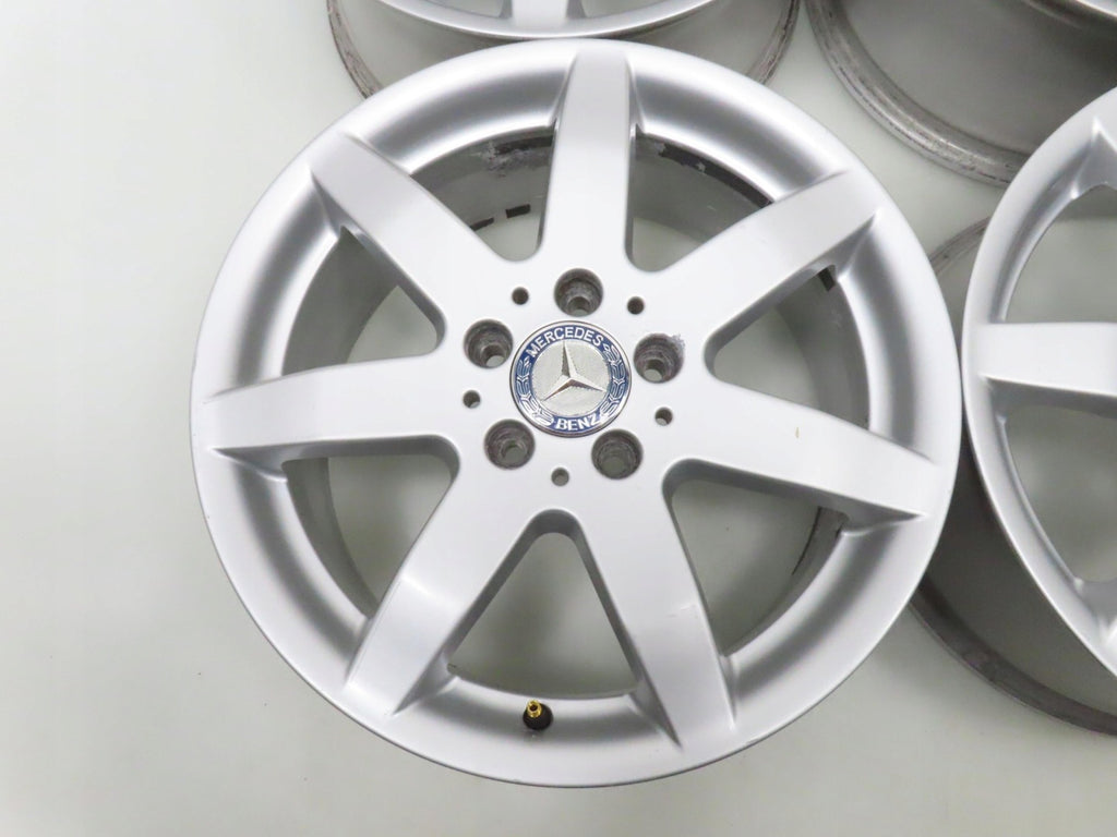 4x Alufelge 17 Zoll 7.5" 5x112 47 5ET Silber A2044015902 Mercedes-Benz W204 FEL7227578457cy