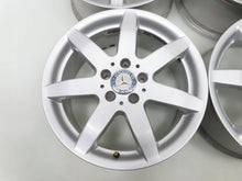 Laden Sie das Bild in den Galerie-Viewer, 4x Alufelge 17 Zoll 7.5" 5x112 47 5ET Silber A2044015902 Mercedes-Benz W204 FEL7227578457cy