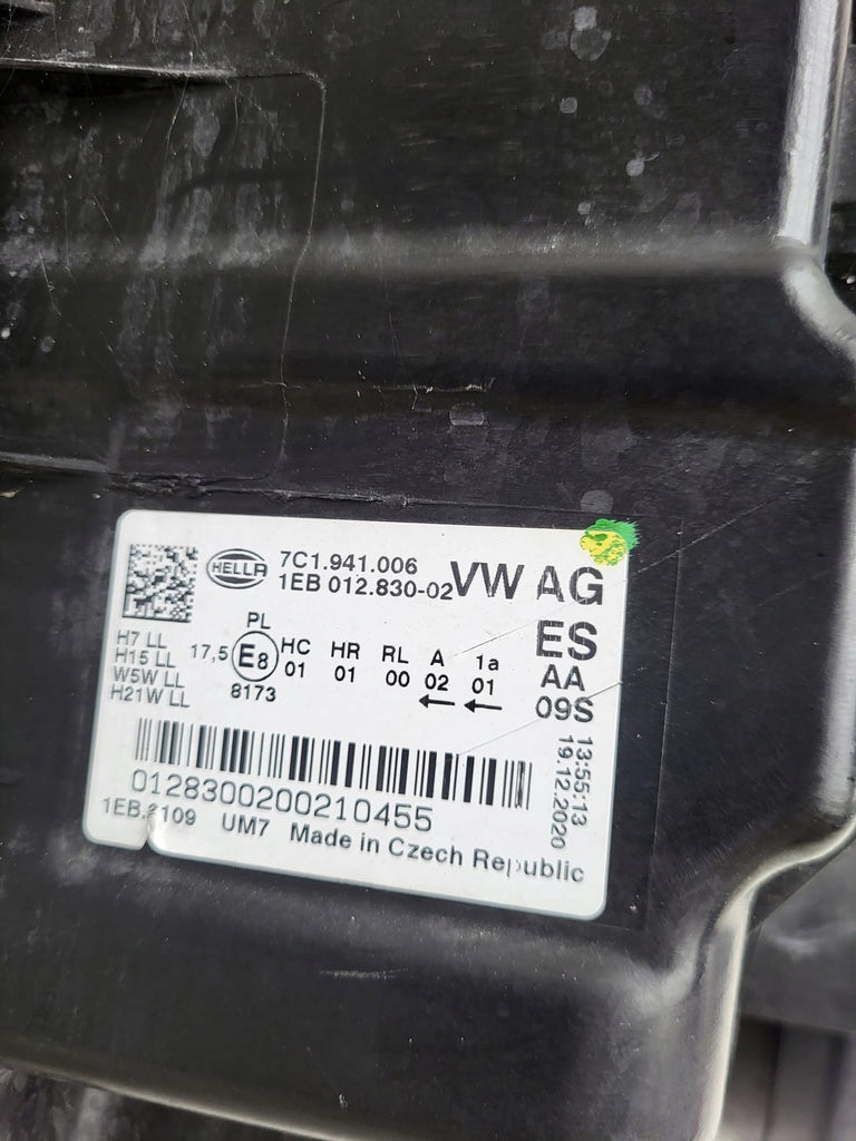 Frontscheinwerfer Man Tge Crafter 7C1941006 Rechts Scheinwerfer Headlight SCH6023468719ke