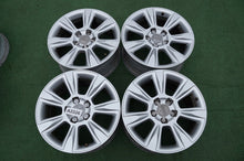 Laden Sie das Bild in den Galerie-Viewer, 4x Alufelge 17 Zoll 8.0" 5x112 26ET Glanz Silber 8K0601025BL Audi A4 B8 FEL5298625865te