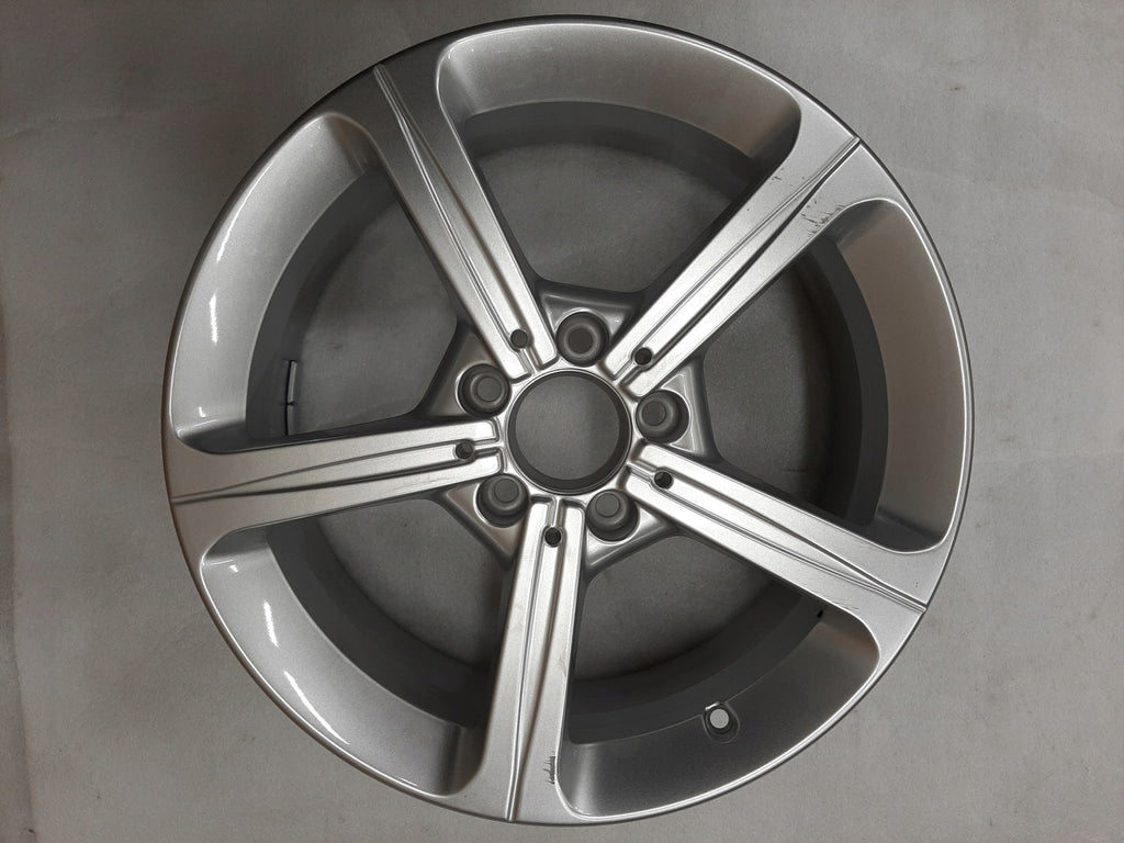 1x Alufelge 17 Zoll 6.5" 5x112 44ET Glanz Silber A1774011200 Mercedes-Benz W177