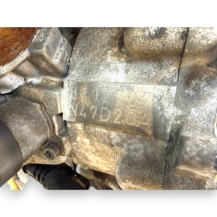 Motor BMW E83 E84 N47D20A 2.0 178TKm 2009 Diesel Engine Komplett MOT7216031941mn