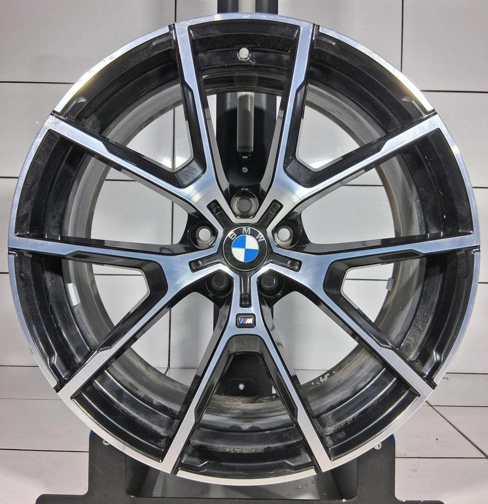 1x Alufelge 20 Zoll 8.0" 5x112 26ET Glanz Schwarz 8072023 BMW G14 G15 Rim Wheel FEL7578373107yx