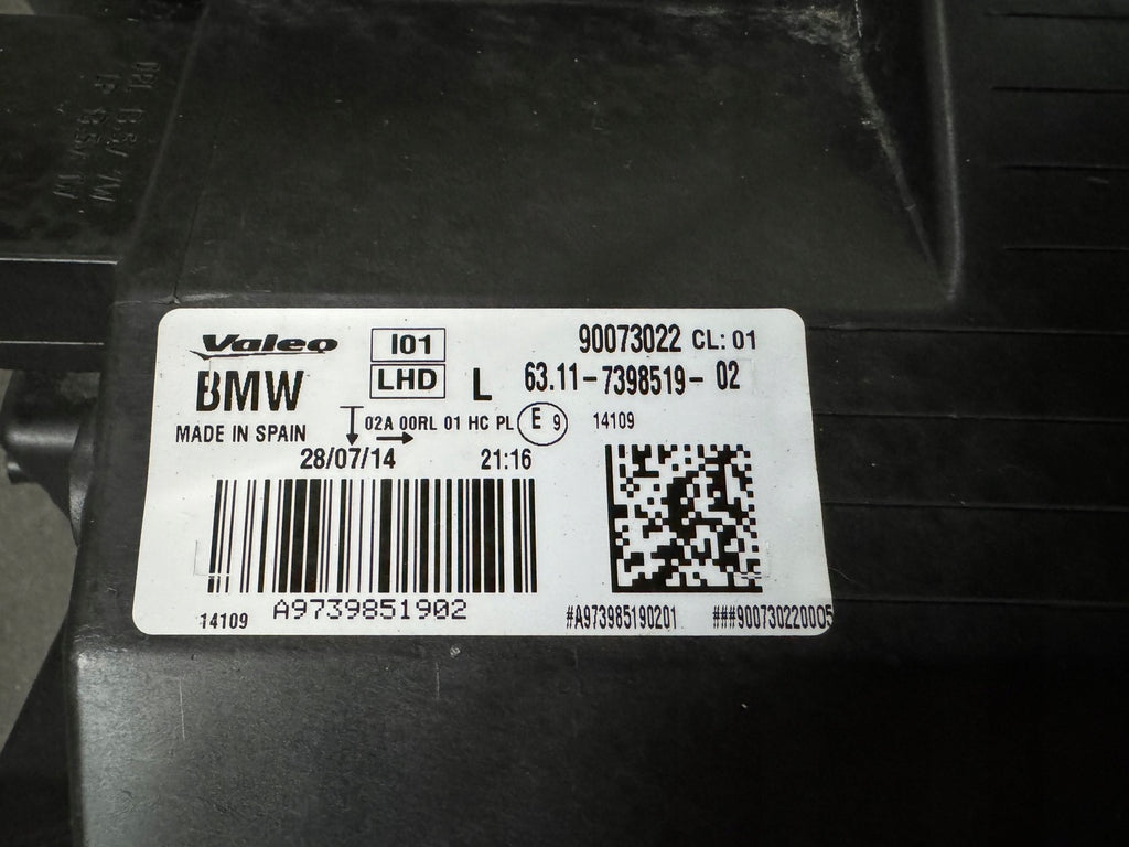 Frontscheinwerfer BMW I3 7398519 Links Scheinwerfer Headlight