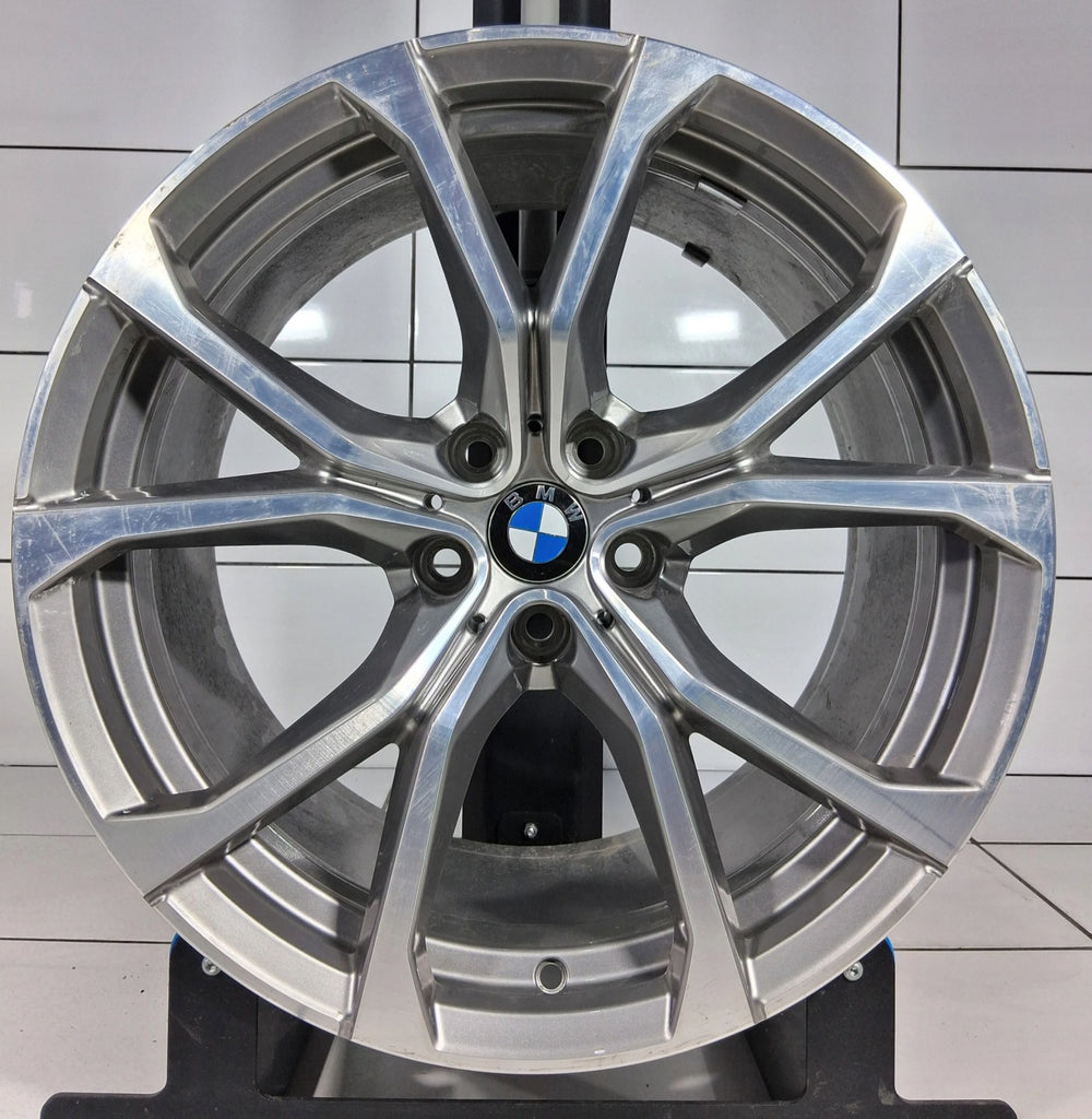 1x Alufelge 19 Zoll 10.0" 5x114.3 40ET Glanz Graphit 6883642 BMW G29 Mg FEL5635737611nl