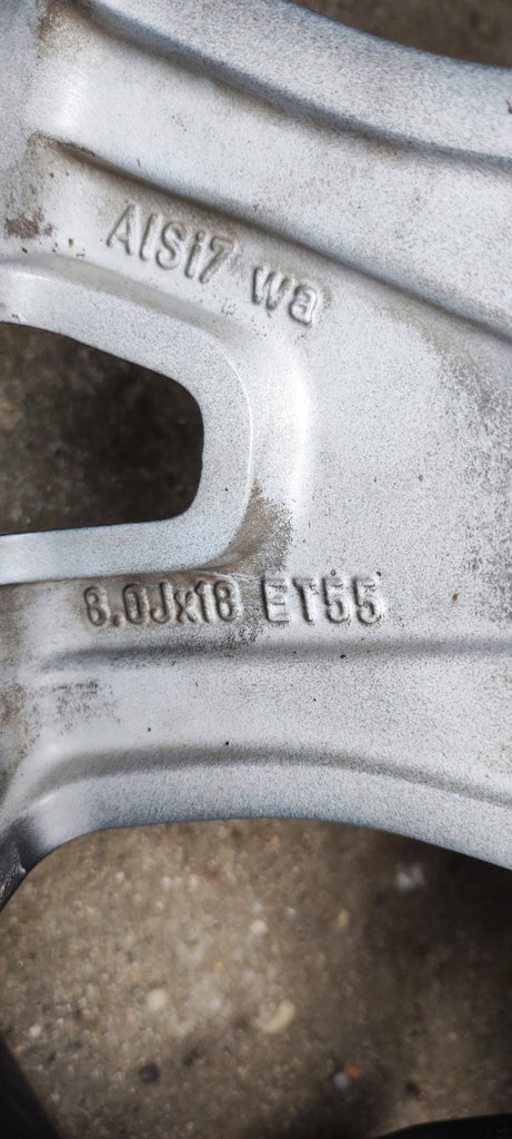 1x Alufelge 18 Zoll 8.0" 6x139.7 55ET Glanz Grau GB3C-1007-A1A Ford Ranger FEL8221818422pf